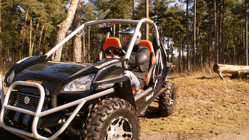 How to drive a side-by-side ATV